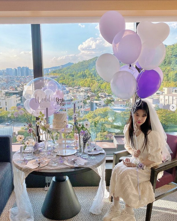 Musical actor Bae Da Hae has unveiled the bridal shower scene with Wedding ceremony at the forefront.Bae Da Hae posted several photos on his Instagram on the 2nd.A innocent Bae Da Hae with white veils on her head in a white dress has been revealed as she prepares for a purple-clad bridal shower.The appearance of Lee Jang-won, the prospective groom, naturally reminds me of the two mens plans for the second year in a way that they are cute while watching their acquaintances child.Earlier, Bae Da Hae appeared on the SBS entertainment program Same Bed, Different Dreams 2: You Are My Dest - You Are My Destiny as a special MC and released a full-love story with prospective groom Lee Jang-won.Bae Da Hae said, The conversation was so good that I talked for 12 hours in my first meeting. He met earlier this year and said that it did not take a year to get married.I was waiting for Lee Jang-won, who is relaxed, and I made a proposal first, he said. I was a guest of honor when I was dating my parents and I was married and my marriage was suddenly on the rise.Bae Da Hae posts November Lee Jang-won and Wedding ceremony