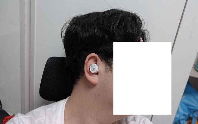 CX PLUS TW을 착용했다