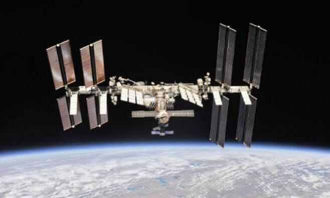 국제우주정거장(ISS) 전경. 미국 항공우주국 제공