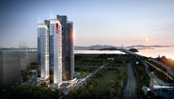 청라 국제도시 아이파크 투시도