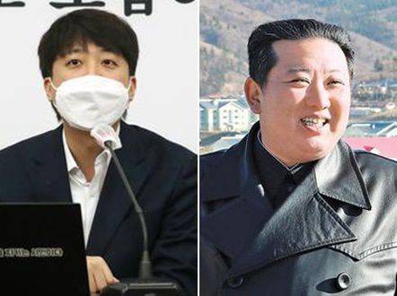 이준석 국민의힘 대표(왼쪽), 김정은 북한 국무위원장./국회사진기자단, 조선중앙TV