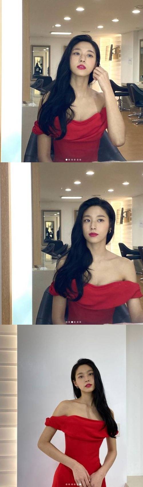 AOA 설현이 고혹적인 비주얼을 뽐냈다. 사진=AOA 설현 인스타그램