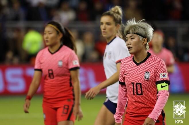 한국과 미국의 친선 경기(대한축구협회 제공)© 뉴스1