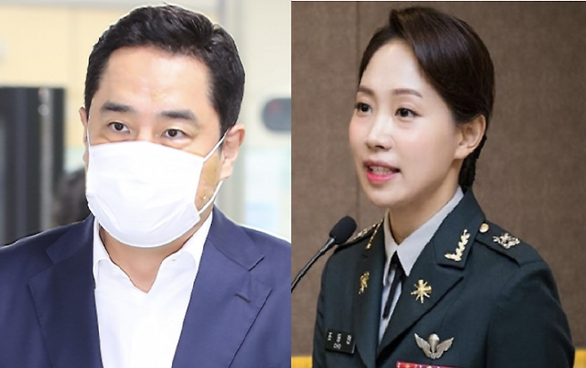 (왼쪽부터) 강용석 변호사, 조동연 전 더불어민주당 공동상임선대위원장 / 사진=연합뉴스