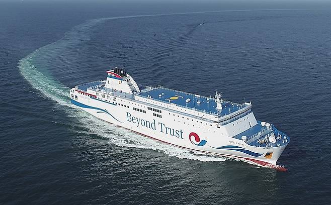 10일 부터 인천~제주를 운항하게 될 비욘드 트러스트호(인천지방해양수산청 제공)