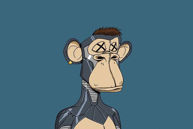 ‘지루한 원숭이들의 요트클럽’(BAYC)의 NFT 컬렉션 중 하나인 ‘지루한 원숭이 #3547’