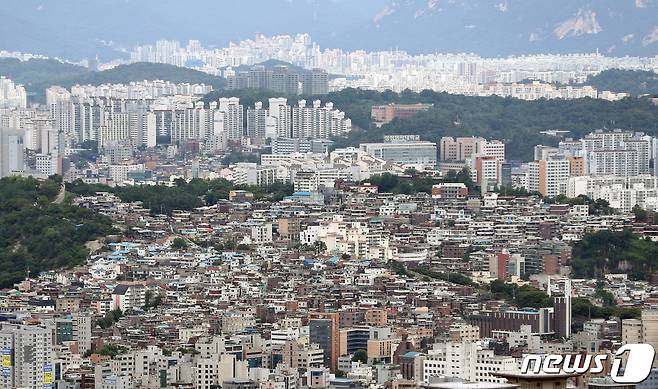 서울 도심 자료사진 2021.9.2/뉴스1 © News1 이성철 기자