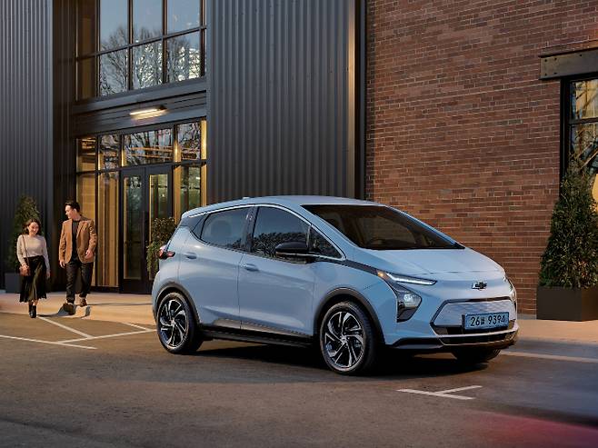 쉐보레 2022년형 '볼트EV'. 한국지엠 제공