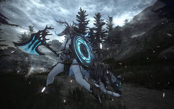 ‘끝없는 겨울의 산’의 보스 ‘에레보크’.<제공=펄어비스>