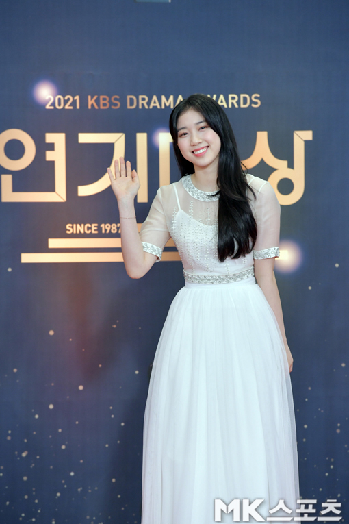 On the afternoon of the 31st, 2021 KBS Acting Awards ceremony was held at Yeouido KBS.Lee Re has photo time.Photo: KBS Provision