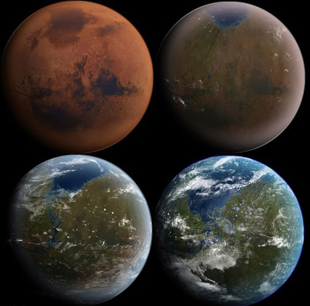 NASA의 화성 테라포밍 계획은 2017년 처음 공개됐다.(사진=NASA)