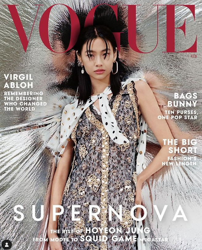 The world-loving Actor HoYeon Jung has featured a cover of the US edition of Vogue Magazine, a global fashion magazine.Vogue released an interview on the official SNS on June 6 with a photo of HoYeon Jungs cover.HoYeon Jung, who emerged as a global hot star through squid game released on Netflix last September, produced a picture full of mysterious Feelings in this cover.In a picture taken in Los Angeles, HoYeon Jung wears a green-lit dress, unfolds a scale-like sparkling hand with a pose that seems to swim through the universe, and takes a dreamy pose as if he were a huge flower.In the video shot with the picture, I eat ramen which looks spicy at a glance and it is called Ignorant spicy, I stand on the bridge of the building and throw a wine wig and take a pose that looks like a casual smile.She appears as a bizarre cat thief stalking an industrial building in the center of Los Angeles, Vogue explained of the concept of the video.HoYeon Jung recalled the megahit of squid game in a series of interviews, saying, My life has changed in a month.I was born in Myeonmok-dong, the outskirts of Seoul, and my father has been running a 24-hour restaurant called Our Country for 10 years.Vogue also added Korean meaning to the word hard that HoYeon Jung said.Vogue said: Theres a Korean word for eagerness, which means hard work: if theres one word to describe HoYeon Jung, its eager.She illustrates the characteristics that Koreans are most proud of: working hard, working hard, working hard on everything, until Feelings, who are likely to explode, she explained.HoYeon Jung, who has been working hard as a model and actor, has made the luck of squid game a perfect opportunity and has stood as an actor with the most 23.7 million followers in the world as of 2022.Photo Source  Vogue
