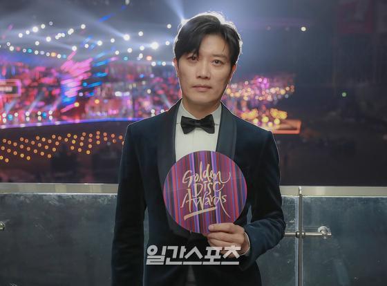Actor Hee-soon Park attends the 36th Golden Disk Awards held at the Gocheok Sky Dome in Guro-gu, Seoul on the afternoon of the 8th as a prize winner and has photo time.The 36th Golden Disk Awards will be broadcast on JTBC, JTBC2, and JTBC4 and will be broadcast exclusively online on the seezn app and PC web page./ 2022.01.08