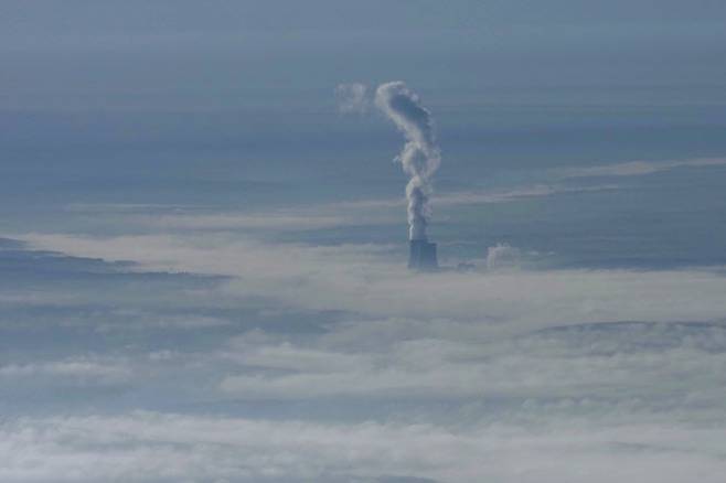 프랑스 샤텔로에 있는 원자력 발전소. (사진=AFP)
