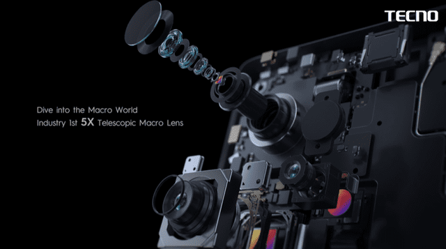 테크노의 망원 매크로 렌즈 (사진=트랜션)