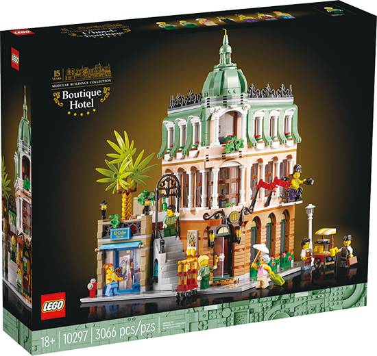 레고는 ‘어른이’ 마니아가 많기로 유명하다. 사진은 정용진 신세계그룹 부회장이 구매 인증글을 올려 화제를 모은 ‘레고 부티크 호텔’.