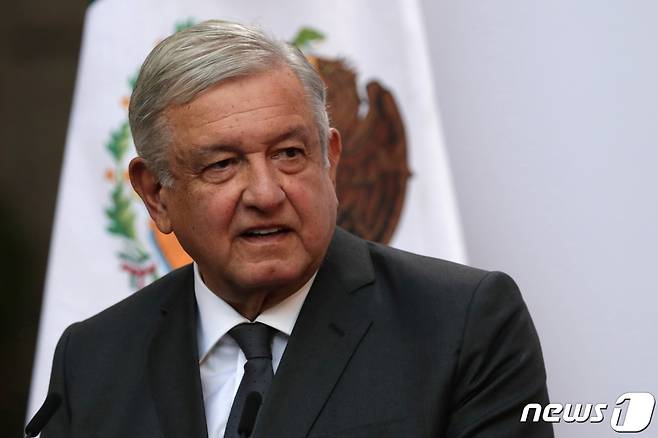 안드레스 마누엘 로페스 오브라도르 멕시코 대통령 <자료사진> © 로이터=뉴스1