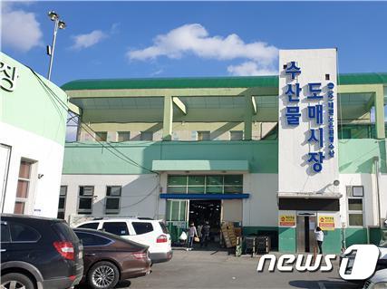 대전 노은수산물도매시장 내에 신축한 제2수산물동. 이 건물 2층에 회센터가 생겨 운영을 시작했다.(대전노은진영수산 제공)© 뉴스1