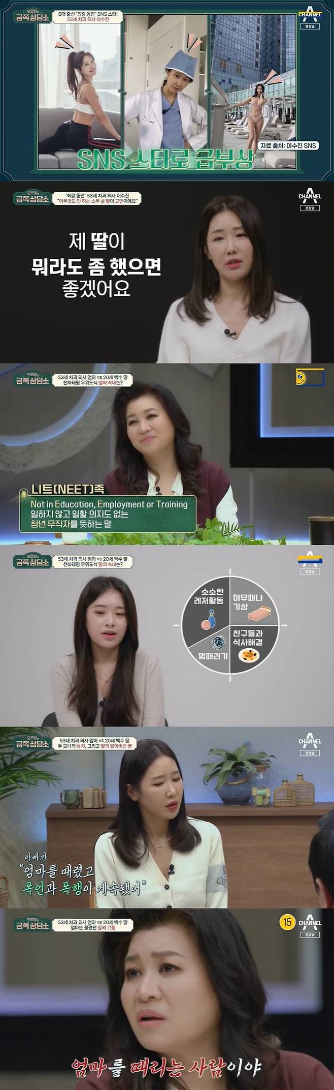 /사진=채널A '오은영의 금쪽 상담소' 방송 캡처