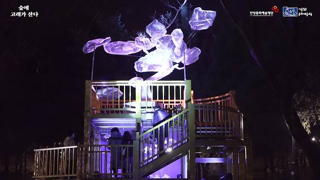 '숲에고래가산다' 결과 전시. / 사진제공=안양문화예술재단