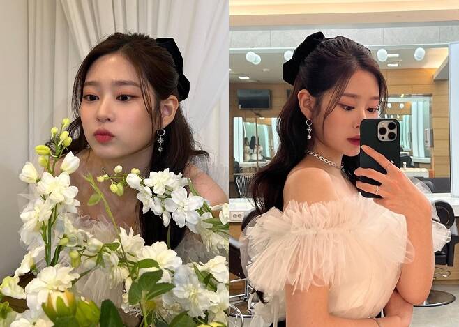 Kim Min-joo, from IZ*ONE, showed off her princess visuals.Kim Min-joo posted several photos on his instagram on the 15th with Letters and Flowers emoticons.Kim Min-joo in the photo showed off her pretty beauty in a colorful off-shoulder dress; she showed off her extreme beauty with a half-bundled wave hair, and she rocked her fanciful with heavenly visuals.Kim Min-joo, who was cleaner than flowers, attracted attention by leaving an angelic selfie.Fans praised Our Democratic Princess, Daily Legend, The Most Beautiful in the World and Who is a flower.Meanwhile, Kim Min-joo is currently in charge of MBC Show! Music Core MC and is carrying out various activities after the end of IZ*ONE activities.