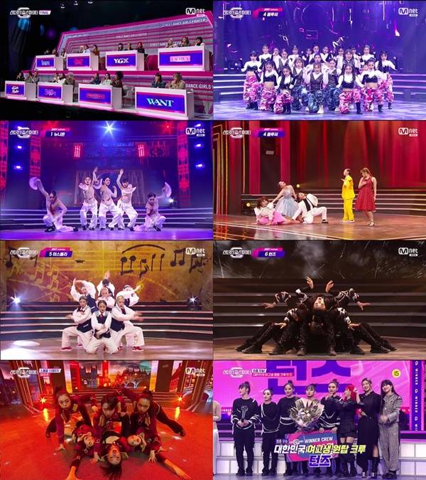 '스트릿댄스 걸스 파이터' 파이널 라운드. 사진|Mnet