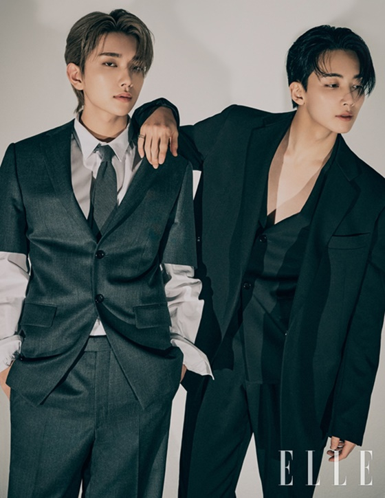 Fashion magazine Elle released some of the pictures with the wonderful visuals of Esculls, Junghan and Joshua and mature and relaxed charm on the 18th.This picture is the first picture of Seventeens 95-year-old Esculls, Junghan, and Joshua, and it contains the charm of three members.According to the official, the members are the back door that led to the atmosphere of the scene with various poses and professional appearances that match the pictorial concept.As such, interviews with the chemistry of Seventeen Esculls, Junghan and Joshua can be found in the February issue of Elle and on the website.