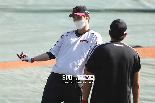 ▲ LG 홍창기 ⓒ 곽혜미 기자