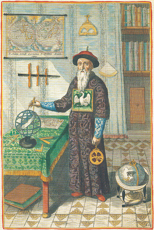 17세기 중국에서 활동한 독일 출신의 예수회 선교사 아담 샬. [사진 위키백과·바이두]