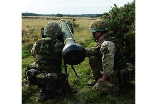 영국이 우크라이나에 제공한 것으로 추정되는 대전차미사일 체계
[영국 정부 홈페이지 캡처. DB 및 재판매 금지]
