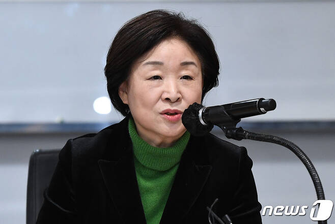 심상정 정의당 대선후보. 2022.1.24/뉴스1 © News1 구윤성 기자