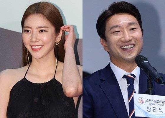 손담비(왼쪽) 이규혁 © 뉴스1 /사진=뉴스1