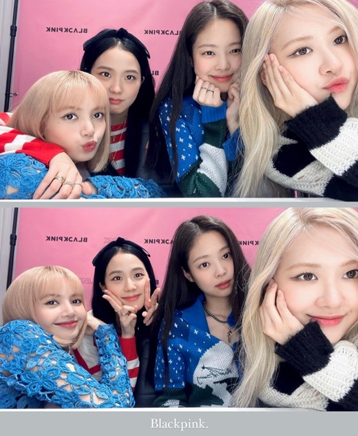 Group BLACKPINK has united in complete form.JiSoo released a complete picture on her instagram on Saturday night with the comment Blackpink.In this photo, Jenny Kim, Rosé, JiSoo, Lisa gathered together to make the fans happy.In particular, they attracted attention by showing off the goddess visuals that could not cover their superiority.JiSoo also showed off his youthful charm by raising his self.On the other hand, JiSoo made his debut as an actor in the JTBC Saturday drama Snowdrop: Snowdrop as a comprehensive channel.