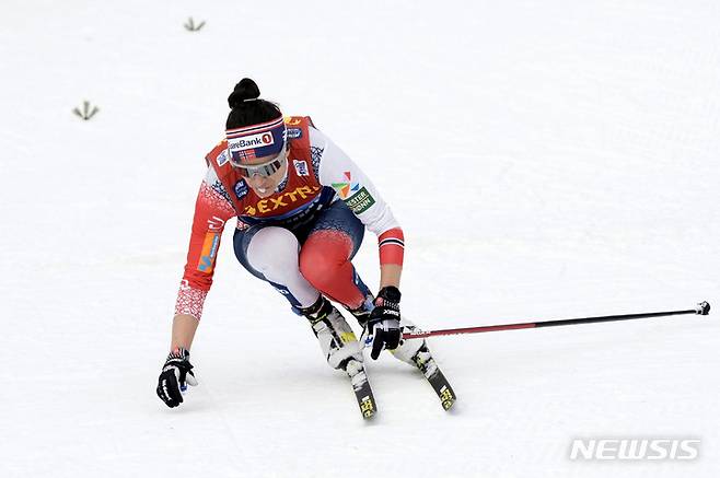 [트렌트=AP/뉴시스]노르웨이 크로스컨트리 스키 대표팀 하이디 벵. 2022.01.05.