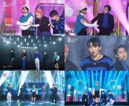 청공소년 사진=인기가요 방송 캡처