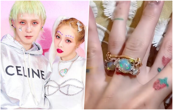 MARRY ME? Of course Yes (Hyuna & DAWN)Singer DAWN did The Proposal like this DAWN, which Hyuna accepted as Hyuna.DAWN Couple, The Proposal, was also free to express their love freely.The two men released coupling photos and videos on their SNS accounts on the afternoon of the 3rd.DAWN asked, Marry Me (Marry Me), and Hyuna replied, Of course yes (Yes).It was the actual SNS question and answer from DAWN and Hyuna, which turned out not to be a hack, but the agency did not make an official position as the sns were private.They shared the same Ring, and they held hands affectionately with Ring in their hands.The fans reaction is very hot, and he will, too, have been openly committed since 2018, and after six years of devotion, they have officially promised to marry.Meanwhile, Hyuna and DAWN released their duet album 1+1=1 in September last year, and they were greatly loved by fans with their title song Ping Pong (PING PONG).