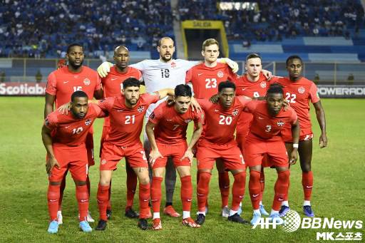 캐나다가 북중미 예선 1위를 질주했다. 사진(엘살바도르 살 살바도르)=ⓒAFPBBNews = News1