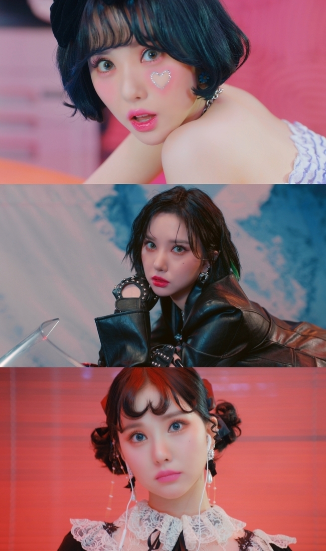 Group VIVIZ (ViviZ) Eunha caught the eye with a doll-like visual.VIVIZ (Eunha, SinB, Umji) released its first concept video video of its first mini-album, Beam Of Prism (Beam of Prism), on February 3 at 0:00 on its official SNS.The first concept video video featured Eunhas personal cuts.First, Eunha, who appeared with white bikes, showed off her charisma with intense styling such as leather costumes and black nail art.Eunha then showed a lovely charm with a ribbon and lace decoration.In addition, the purple mini skirt costume, wave gin hair, heart makeup, etc. are completely digested and the doll appearance is completed.In addition to bringing a variety of reversal charms in a short video, Eunha also has a title song BOP BOP! (Bob Bob!), which has raised the expectation of fans by releasing a short passage of SinB, Umji concept video, which will take off the veil sequentially, is also adding curiosity.VIVIZs debut title song BOP BOP!Is a hybrid pop dance genre that combines Latin rhythm and disco. It expresses the musical color of VIVIZ, which is based on BOP, which is used to mean good, in one word.VIVIZ is a combination of VIVID, which means clear, intense, and days(z), which means days, which means days. It means to be an artist who always expresses his own color in the world.As each of the groups girlfriends was recognized as an attractive vocalist at the time of their group girlfriend activities, attention is also focused on the colorful voice colors of the three people to show with VIVIZ.
