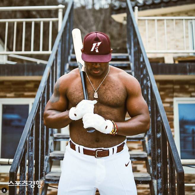 야시엘 푸이그가 15일 자신의 SNS에 게재한 사진. 푸이그 SNS 캡처