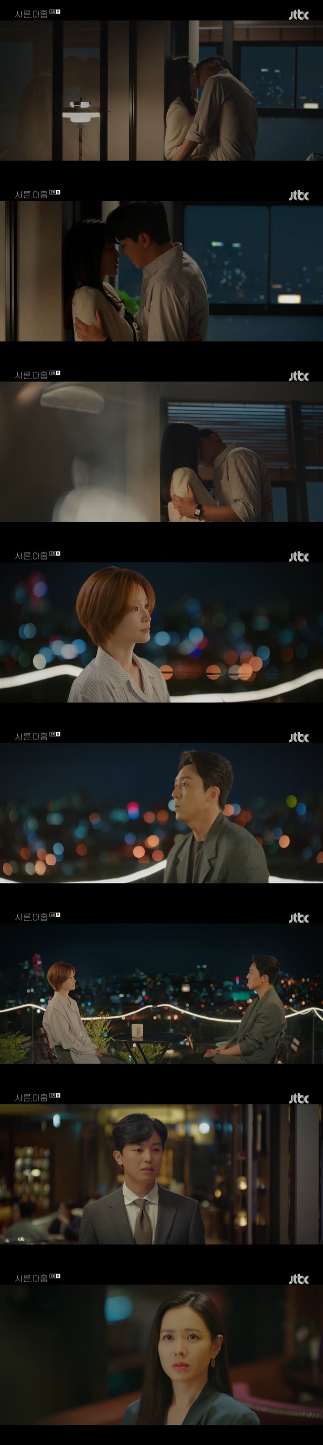 Son Ye-jin and Yeon Woo-jin broke up with The Slap after the One Nightstand bed, and Jeun Mi-do broke up with This is life.In the first episode of JTBCs Drama Thirty, Nine (playplayplay by Yoo Young-ah/director Kim Sang-ho), which was first broadcast on February 16, the love lines of Cha Mi-jo and Jeong Chan-young (played by Jeun Mi-do) were mixed.Cha Mi-jo (Son Ye-jin), Jeong Chan-young (Jeun Mi-do) and Jang Joo-hee (Kim Ji-hyun) met at 18 and turned 39.One of them, The Funeral, was drawn and opened the drama.The Funeral chapter was accompanied by three men, Sun-woo Kim (Yeon Woo-jin), Kim Jin-suk (This is life minutes), and Park Hyun-joon (Lee Tae-hwan), who hinted at the lover of three friends and added questions about who was dead.Then time went back and Chamijo went to work as a dermatologist.My sister Cha Mi-hyun (Kang Mal-geum) expressed dissatisfaction with Cha Mi-jos sabbatical plan and without hesitation, she mentioned adoptation and revealed her adoption of her brother Cha Mi-jo.Then, a group of aunts came to Chamijos hospital and Chamijos scuffle broke out. The aunts had the same name as the hospital, and they caught Misunderstood hair with Chamijo.Cha Mi-jo reminisced about Misunderstood and had a haircut in the past for Chung Chan-young.Twenty-one years ago, 18-year-old Chamijo first met Chung Chan-young on the subway, and Chung Chan-young fought with a fierce fight when he lent money to him, saying, I will help the poor.At that time, Chamijo met with Chung Chan-young by chance on his way to his mother.Chung Chan-young, who learned the story, accompanied Cha Mi-jo to get the money back, and the relationship between the three people began when he met with his real daughter Jang Joo-hee, who was a real friend of Cha Mi-jo.Soon Cha Mi-Jos Guardian sister Cha Mi-hyun came to the police station and revealed her love for her brother, and Kim Jin-suk came to Chung Chan-youngs Guardian.Cha Mi-jo told Chung Chan-young that Kim Jin-suk had a wife, saying, I have been in your affair. Chung Chan-young told Kim Jin-suk that he would have been married if I went to study abroad.Chamijo went to the Onnuri nursery school volunteer activity where he lived with Friend Chung Chan-young and Jang Joo-hee and met Sun-woo Kim who taught children English.Chamijo left his watch at the nursery, and Sun-woo Kim took charge of the wristwatch delivery.Cha Mi-jo waited for Sun-woo Kim while drinking with Chung Chan-young and Jang Joo-hee and presented a pajama flower with a watch.Sun-woo Kim was shaken by Chamijos Confessions that he lived in a nursery while eating with Chamijo.Cha Mi-jo told Chung Chan-young, Jang Joo-hee, that he plans to go to United States of America during the sabbatical and asked Chung to end his affair with Kim Jin-suk.Chung Chan-young promised Cha Mi-jo, I never slept with my brother. Stop talking about affair. He promised, I will go.The next day, Chung went to Kim Jin-suks company and hurriedly avoided his position when he met Kim Jin-suks wife, Kang Sun-ju (Song Min-ji).Jang Joo-hee first passed by the store where he was preparing to open his business and met with his boss Park Hyun-joon.Park Hyun-joon quit the hotel chef and opened a Chinese restaurant in Chinatown, and Sun-woo Kim showed friendship by helping Park Hyun-joon prepare for opening.Sun-woo Kim then went to see Rachmaninoff, and his promise was canceled and he was watching the performance alone and Chamijo and The Slap.Sun-woo Kim had a beer with Chamijo and had Confessions that his brother was adopted from the nursery and suggested, Would you like to go see the pills?When Chamijo was embarrassed, saying, Lets meet for the second time and go home together? Sun-woo Kim replied, I have seen it from the nursery.When Chamijo asked, You want to sleep with me now? Sun-woo Kim replied, Yes.Chamijo went to Sun-woo Kims house and made love, and Sun-woo Kim refused to go to United States of America soon after asking for a movie date.