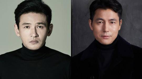 황정민과 정우성이 새 영화로 호흡을 맞춘다. 샘컴퍼니, 아티스트컴퍼니 제공