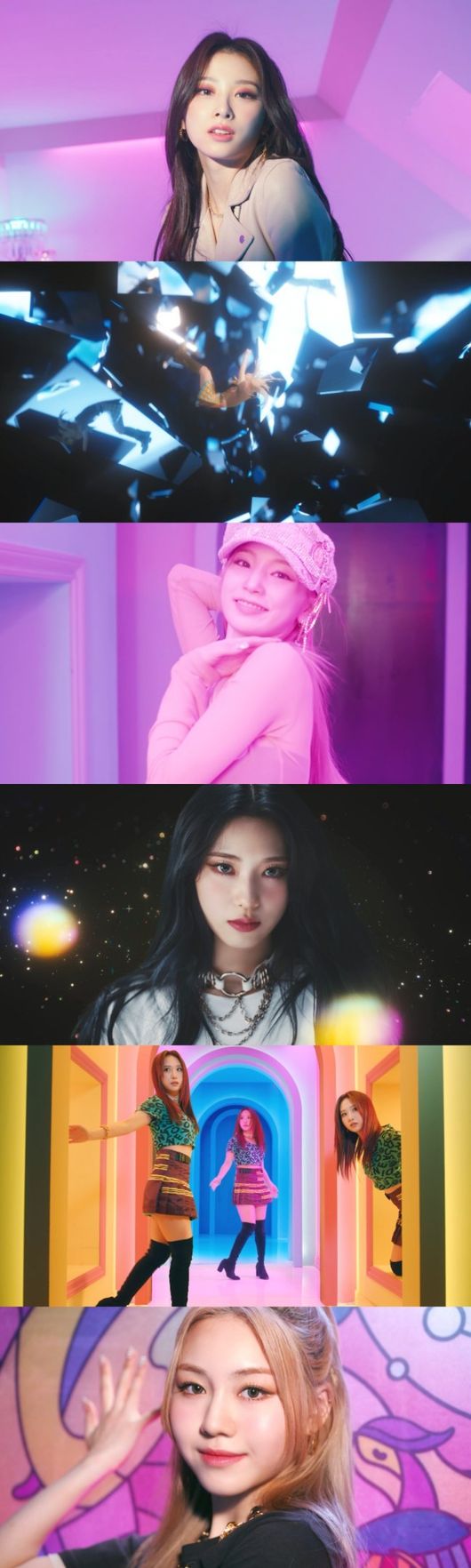 The group Rocket Punch (Rocket Punch, Michelle Chen Juri Suyun Yunkyoung Sohee Dahyun) announced the start of a colorful runway with a new music video teaser.Woollim Entertainment, a subsidiary company, released a music video teaser for the title song Chikita (CHIQUITA) on Rocket Punchs fourth mini album YELLOW PUNCH at 0:00 on the 23rd via official SNS and YouTube channels.Rocket Punch in the music video teaser showed off his unique visuals in a colorful space of mysterious and dreamy moods.Rocket Punchs chic and imposing energy, which seems to penetrate the teaser video, also made global fanship thrilling.Especially, Michelle Chen, the last teaser, focused attention on the back of the rush to the place where bright light is pouring.This signaled that the brilliant runway of Rocket Punch, which can not be taken off, will start in earnest, raising expectations for a reversal comeback.Chikita, a mixture of disco and Eurodance in the 80s, is a song that creates an uptempo dance tune with vintage synths and analog instruments.The lyrics with impressive honesty and the addictive Chikita make the song more attractive.Rocket Punchs Color Collection (COLOR COLLECTION) fourth series Yellow Punch, which featured Chikita as its title song, is an album with the motif of a runway of a model that walks confidently under shining lights, utilizing yellow, the color closest to light.Yellow Punch includes six songs from various genres, including Yellow Punch with Chikita and the same name as the album, In My World, Red Balloon, Yesterday, More than Tomorrow, and Lowder (LOUDER), which also features Rocket Punchs charm of pale color. You can check your musical ability and grow one step further.Rocket Punchs fourth mini album Yellow Punch will be released on various music sites at 6 pm on the 28th.Woollim Entertainment Provides