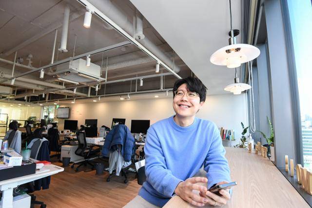 신재명 딜라이트룸 대표는 기상뿐 아니라 편하게 잠을 잘 수 있도록 유도하는 취침 알람 기능도 개발해 상반기에 추가할 예정이다. 이한호 기자