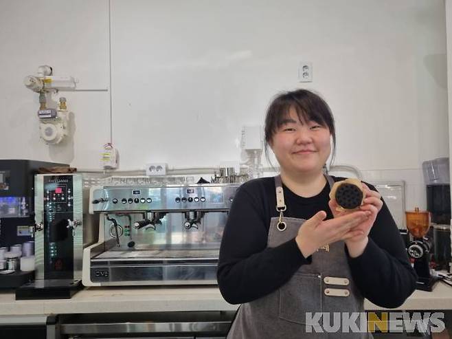 강원 정선군 사북 별愛별 청년몰 감탄카페 장인영 대표.