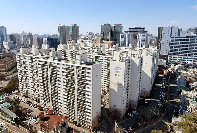 지난달 27일 찾은 서울 마포구 도화동 마포삼성아파트 전경. /고성민 기자
