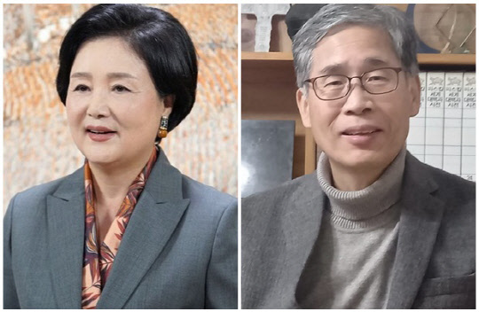 김정숙 여사(왼쪽)와 신평 변호사. 신평 페이스북, 연합뉴스