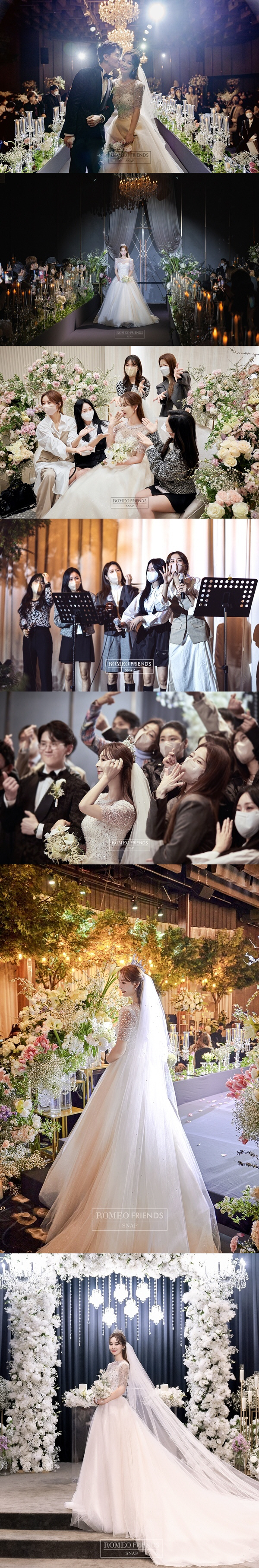 Miss Trot 2 singer Yoon Tae-hwa rang the wedding march.Yoon Tae-hwa said, Yoon Tae-hwa married a lover who had been dating for three years at Seoul on the afternoon of the 26th.In the public wedding picture, Yoon Tae-hwa shows off her beautiful wedding dress. Yoon Tae-hwa, who always smiles shyly in front of the guests, attracts attention.Yoon Tae-hwas wedding ceremony was held at the ceremony of Miss Trot 2 friends such as MC Juns society and practical music and motives of Baekje Art University, Yang ji-eun, Huh Chanmi, Ryu Wonjung, Eunga Eun and Hong Ji-yoon.On the other hand, Yoon-hwas husband is an older non-entertainer, and he is known to have nursed Yun-hwas mother in bed even during his love affair with Yoon-hwa.In this way, Yoon-hwa and his family were taken care of throughout the love affair, and Yoon-hwa also decided to marry.Yoon-hwa, who made his debut as a trot singer at the age of 19 in 2009, is a 14-year-old singer.Last year, TV CHOSUN Tomorrow is Miss Trot 2, Youre a judge received praise from the master audition, and became a strong candidate for the championship at once.In the next round, he proved his excellent singing ability and delicate expression such as Gizard Dad, Rain, Love and recorded the final 13th place.Even after the end of the program, TV Chosun Miss Trot 2 Gala Show, I Call for Applications - Love Call Center, Miss Trot 2 Talk Concert, Mongsu Academic School: Life School, Lets do my daughter, Tuesday is good at night