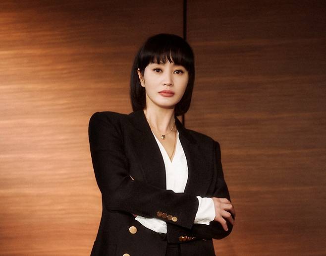 넷플릭스 오리지널 시리즈 '소년심판' 심은석 판사 역 배우 김혜수. 넷플릭스 제공