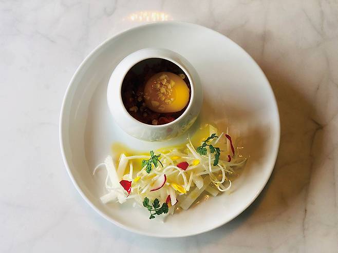 다이닝바이안스의 메뉴./사진=다이어리알