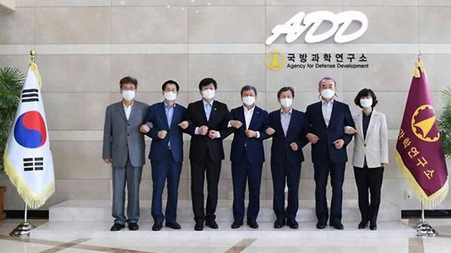 방사청과 ADD의 주요 간부들. 정부 조직 개편에 따라 두 기관 모두 국방 2차관 산하에 설치될 것으로 보인다.